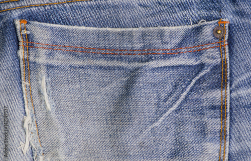 Blue denim jeans texture ba...