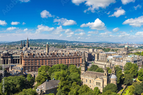 Panoramic view of Edinburgh, Scotland