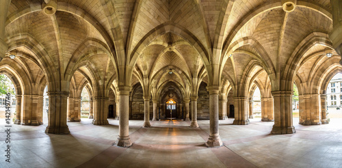 University of Glasgow Cloisters, Scotland photo