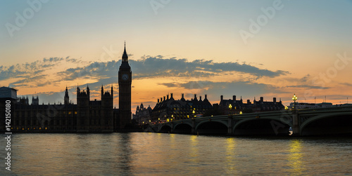 Big Ben  Parliament  Westminster bridge in London