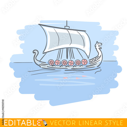 vikings boat