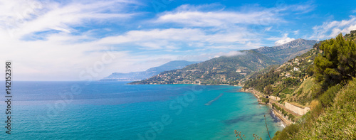 Azure coast in Italy