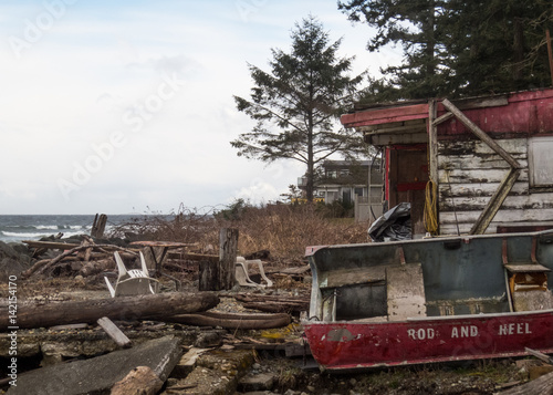 Old House on shore
