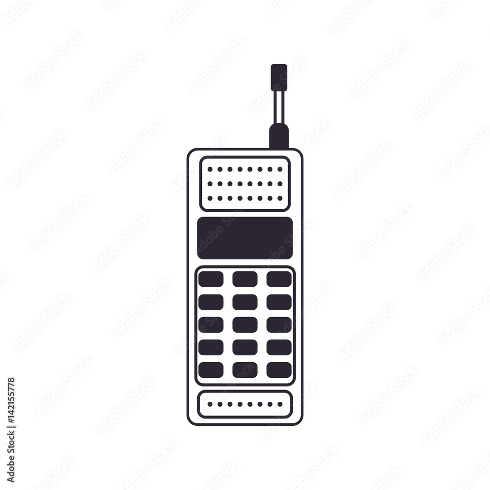 Cellphone mobile technology icon vector illustration graphic design Cellphone mobile technology icon vector illustration graphic design