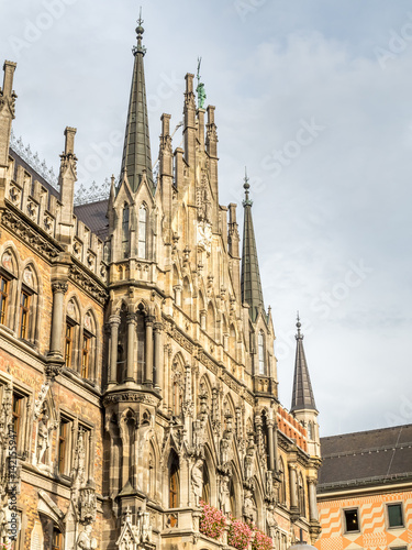 New Town Hall  Neues Rathaus  in Munich  Germany