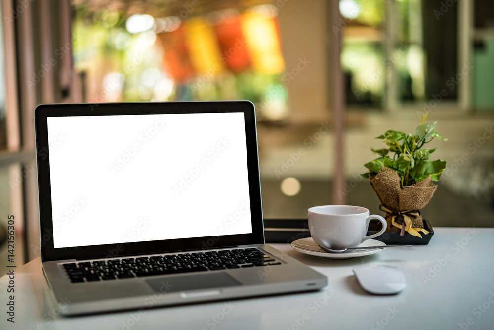 Mock up Blank screen of Laptop Mock up Blank screen of Laptop