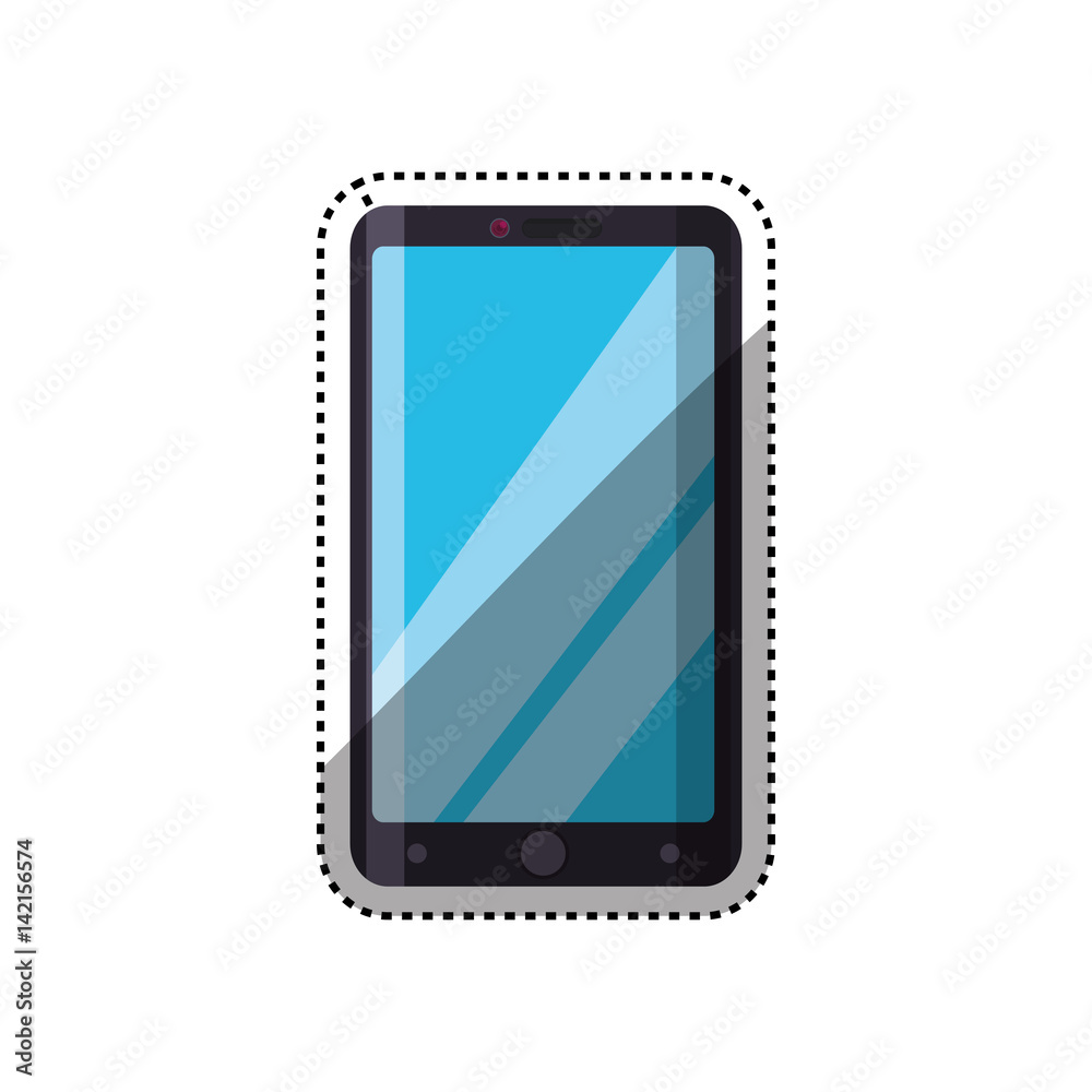 Mobile smartphone technology icon vector illustration graphic design Mobile smartphone technology icon vector illustration graphic design