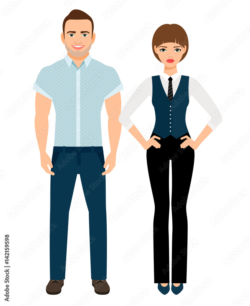 Fashion elegant couple Fashion elegant couple