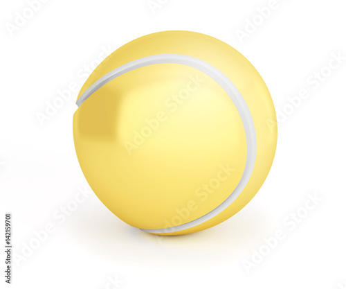 Golden Tennis Ball