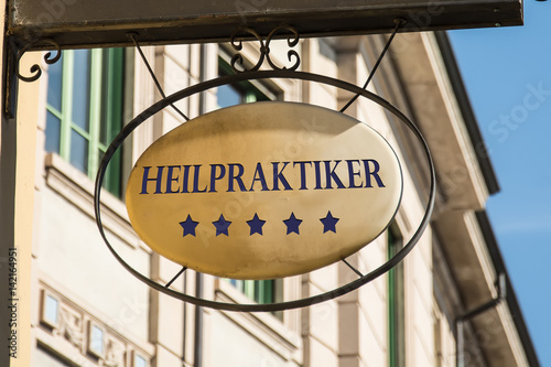 Schild 216 - Heilpraktiker photo