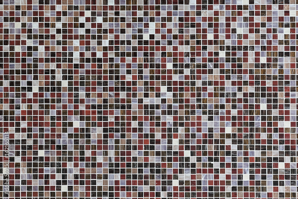Fototapeta premium Background with a tile wall