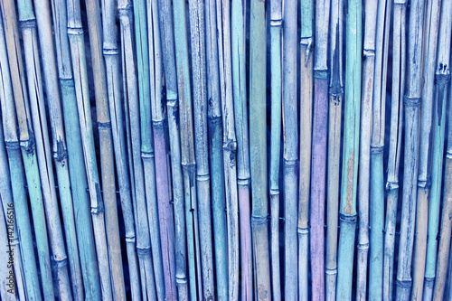 Fototapeta Naklejka Na Ścianę i Meble -  Painted bamboo
  old grunge  textured background
