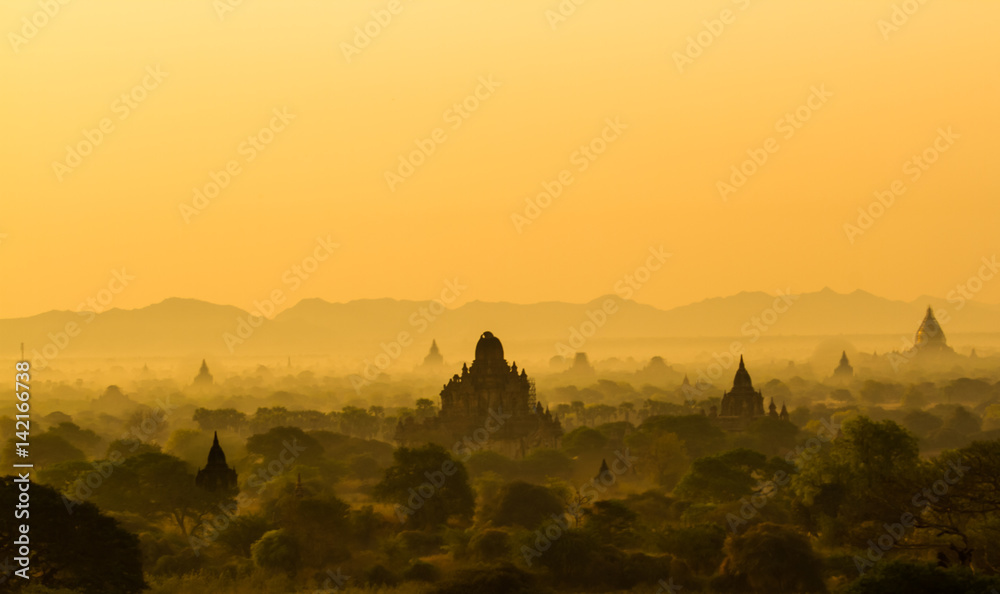Bagan sunrise Bagan sunrise
