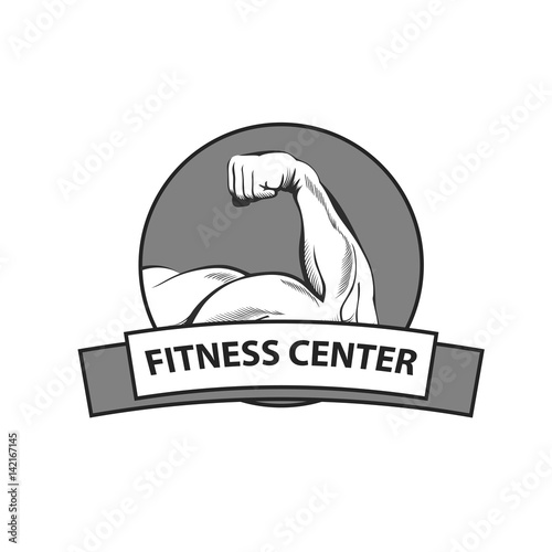 Logo for fitness center