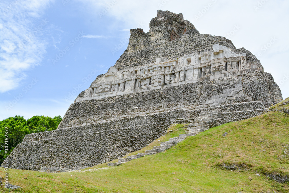 Ancient Mayan Ruins in Belize Central America
