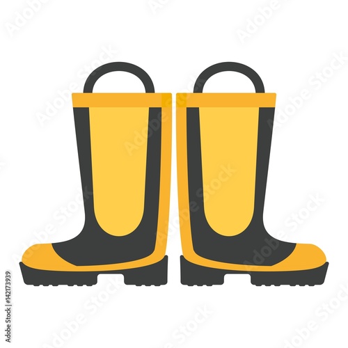 fire boots on white