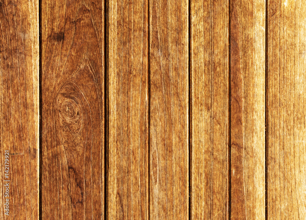 Fototapeta premium orange old wooden wall