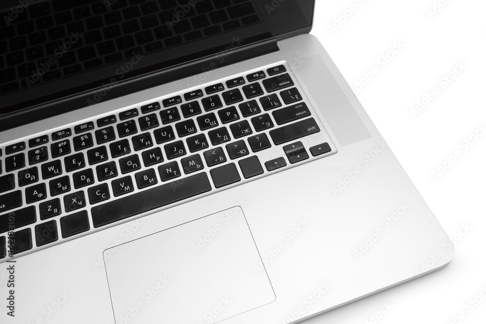 laptop isolated on white background laptop isolated on white background