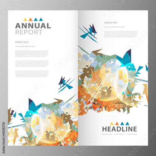Annual business report template