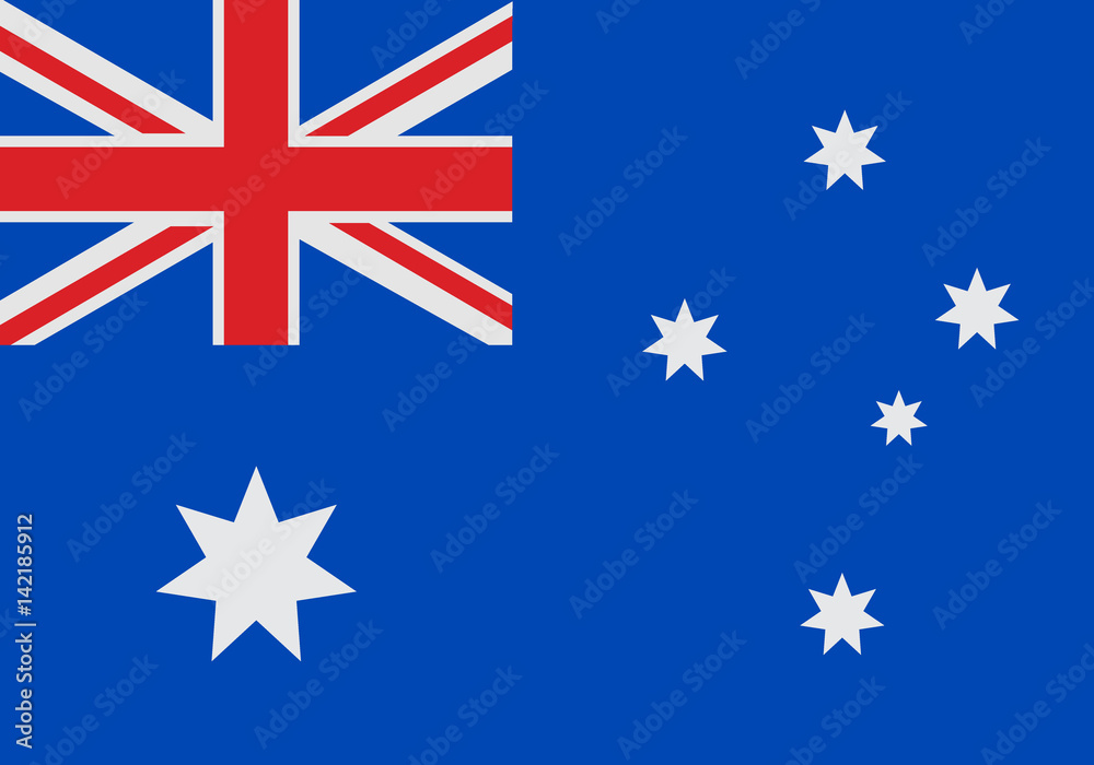 Fototapeta premium Flag of australia
