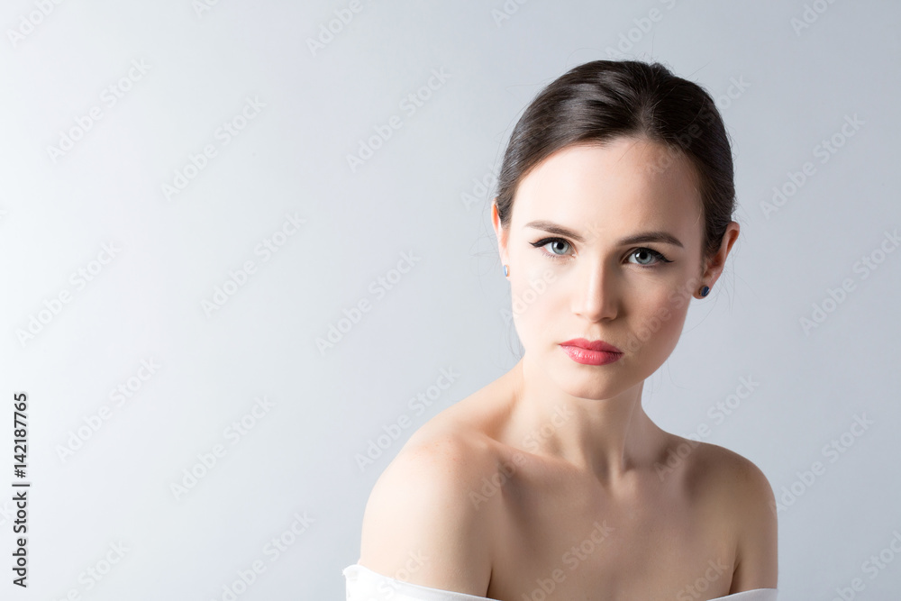 Portrait of a beautiful woman. Portrait of a beautiful woman.