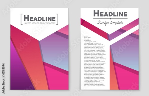 Abstract vector layout background set. For art template design, list, front page, mockup brochure theme style, banner, idea, cover, booklet, print, flyer, book, blank, card, ad, sign, sheet,, a4.