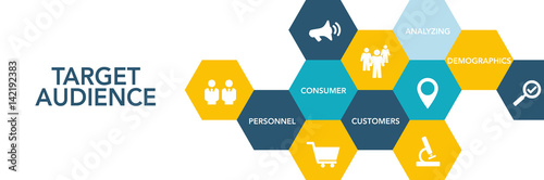 Target Audıence Icon Concept
