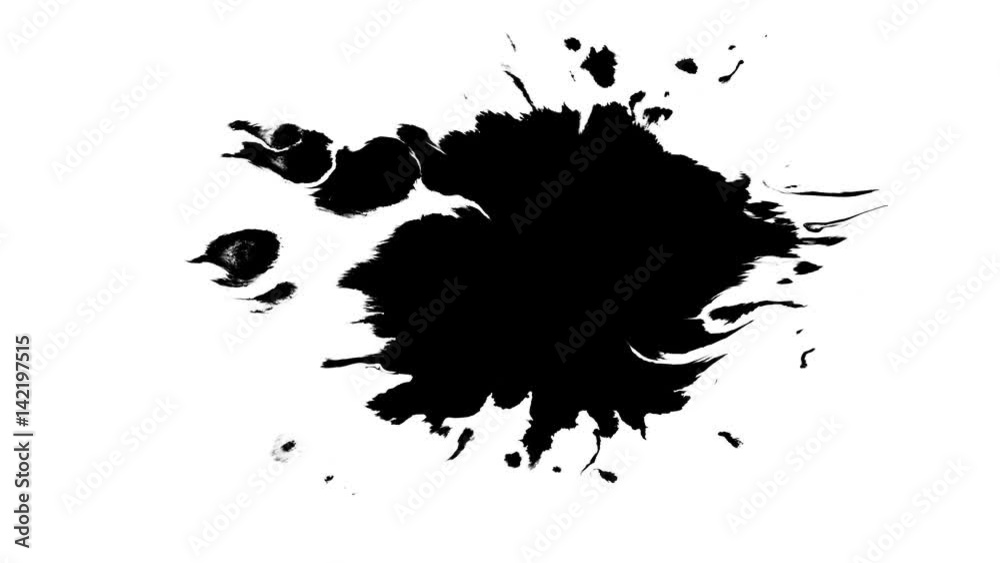 Ink drops on wet paper 44 Ink drops on wet paper 44