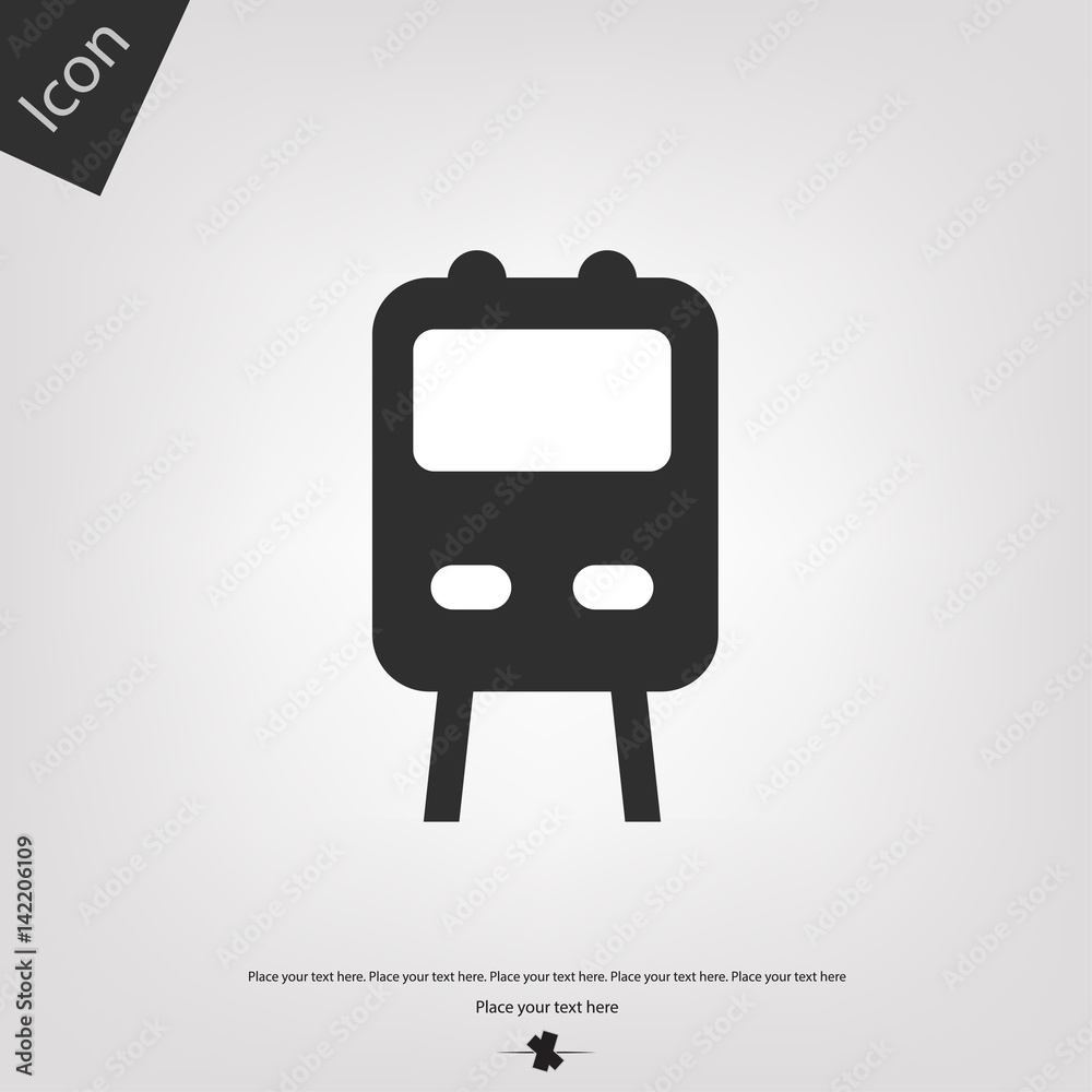 Train vector icon