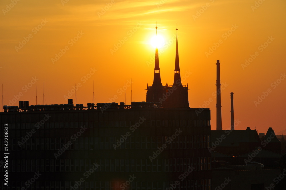Naklejka premium Old Town