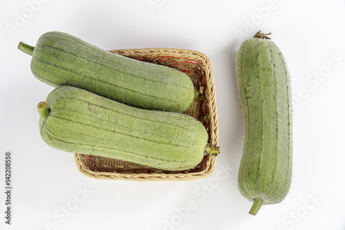 Obraz na płótnie Loofah isolated on white background