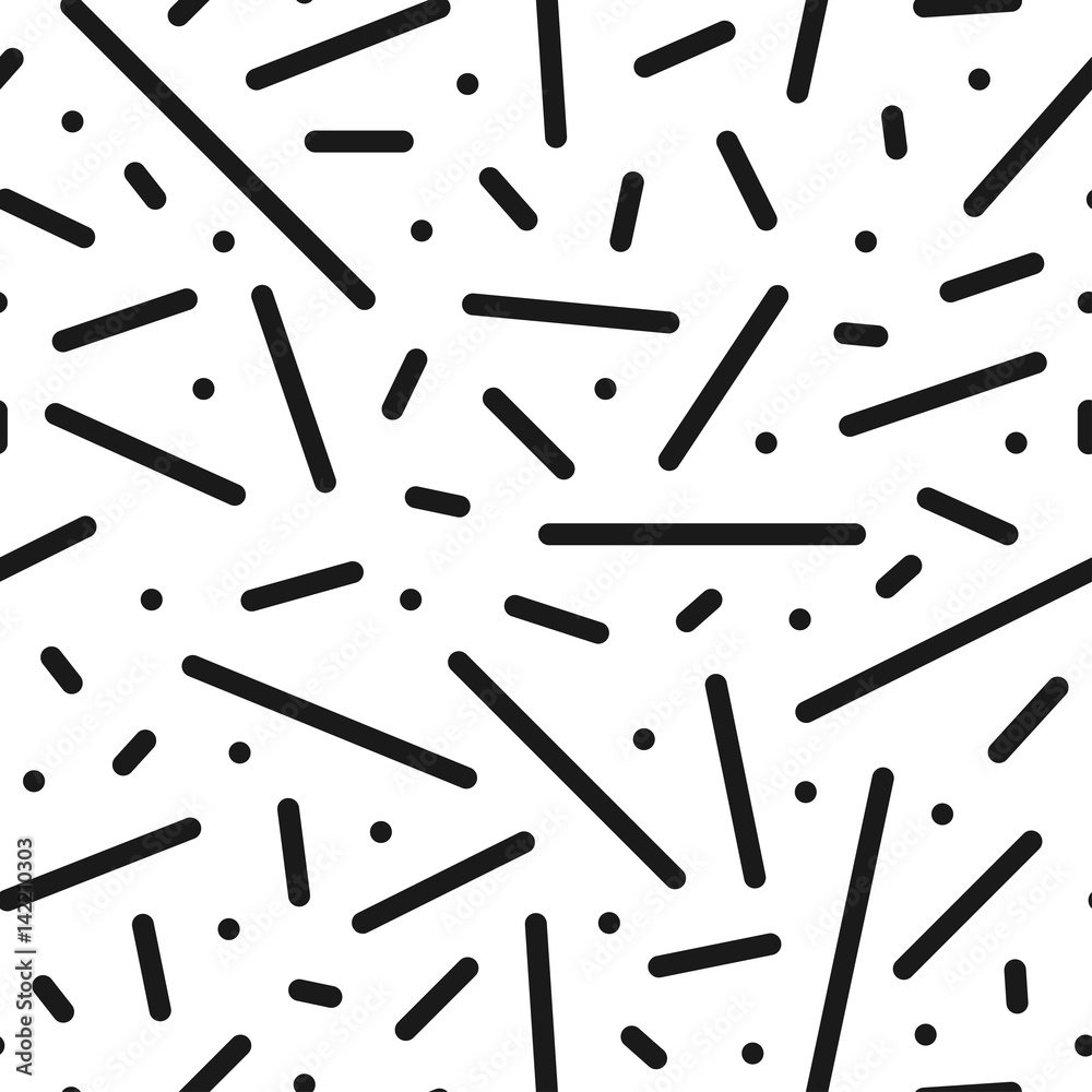 Retro memphis pattern - seamless background. Retro memphis pattern - seamless background.