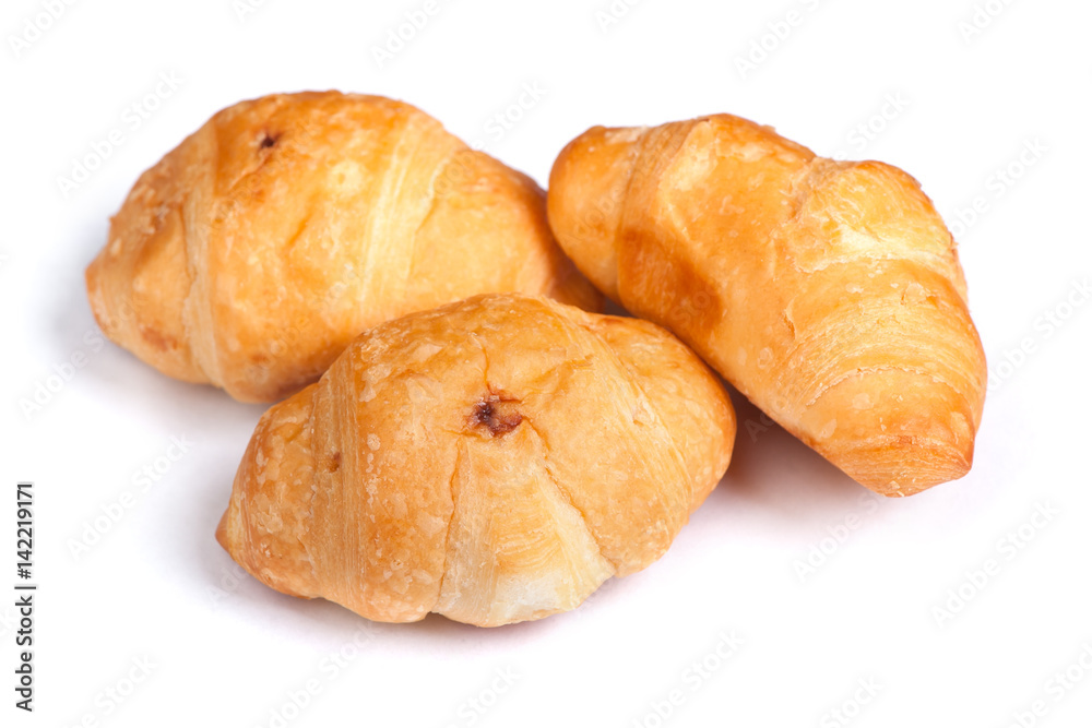 Group of small croissant