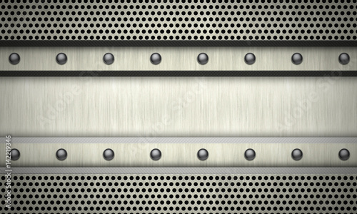 Metal textured background.