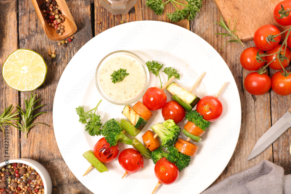 grilled vegetables