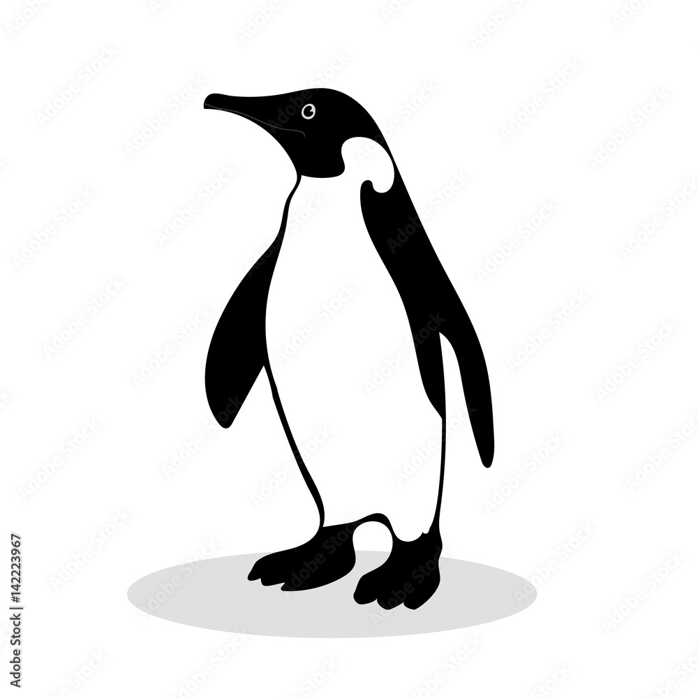 Obraz premium Penguin symbol family loyalty