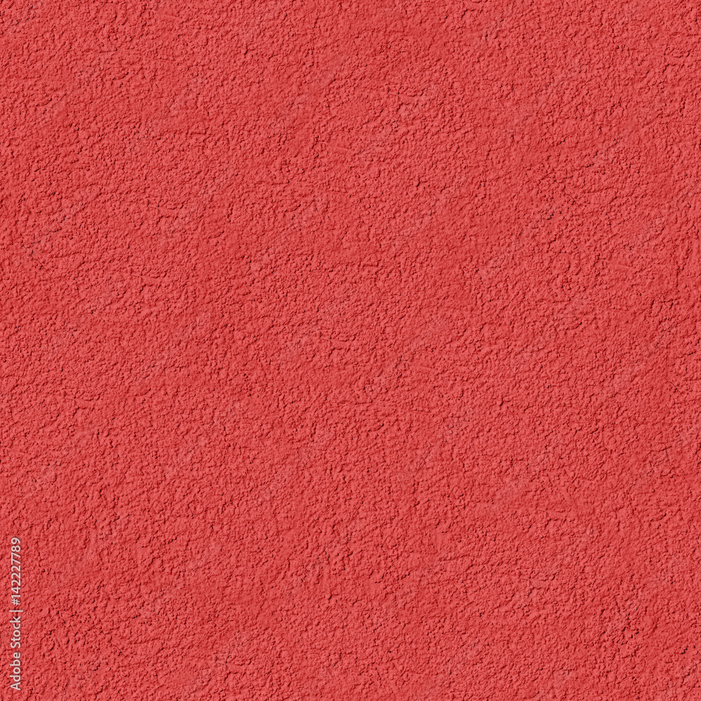 Obraz premium Red plaster wall seamless texture