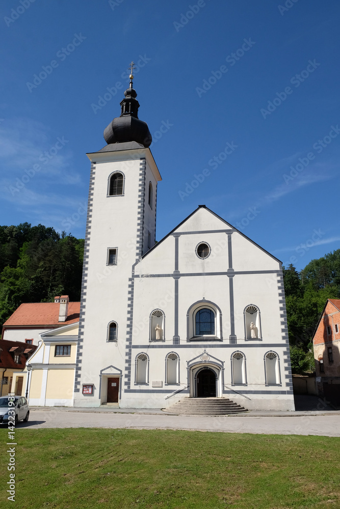 Parish Church of Saint Nicholas in Hrvatska Kostajnica, Croatia 