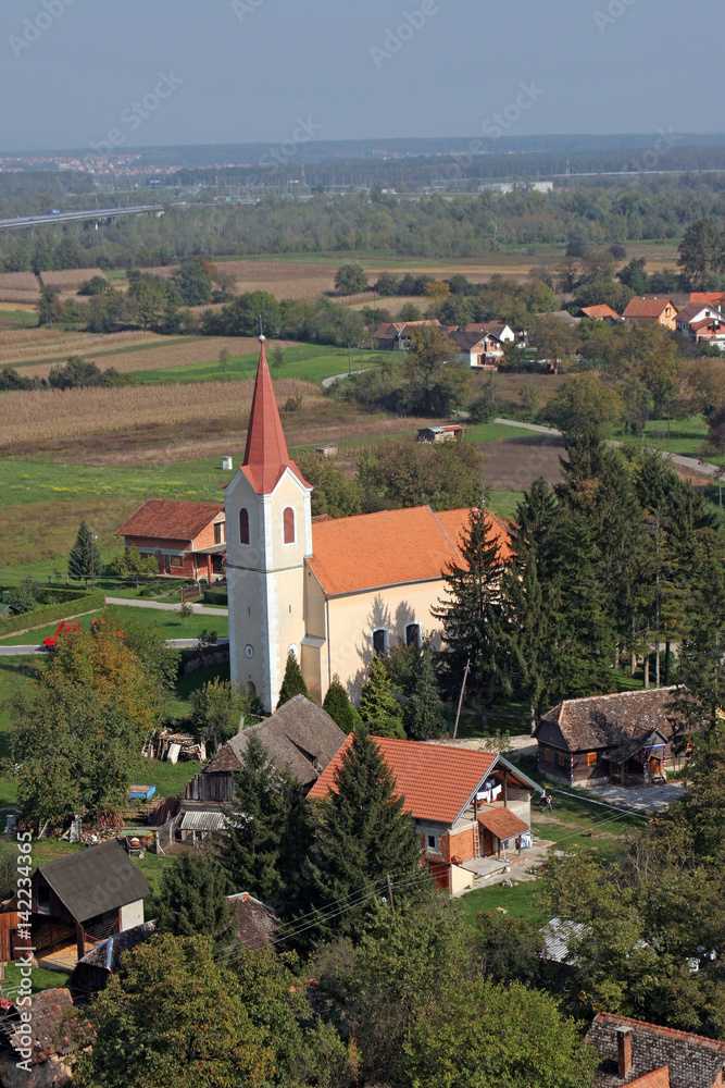 Parish Church of Saint Martin in Scitarjevo, Croatia. Parish Church of Saint Martin in Scitarjevo, Croatia.
