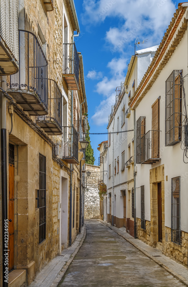 Street in Ubeda, Spain