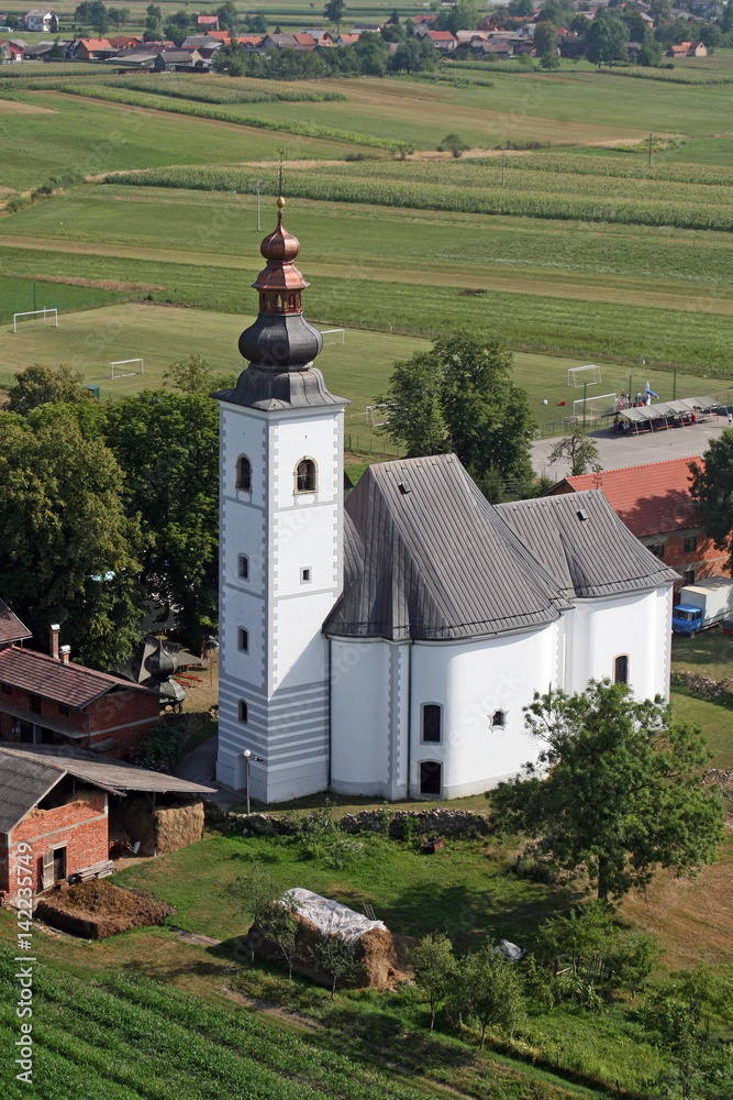 Parish Church of Saint Mary Magdalene in Donja Kupcina, Croatia 