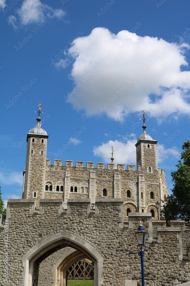 The Tower of London in London, England United Kingdom 