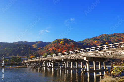 晩秋の渡月橋
