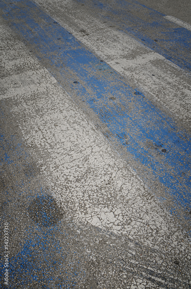 Fototapeta premium Pedestrian crosswalk background