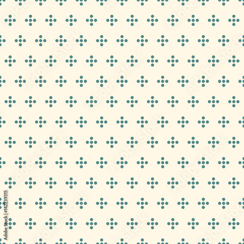 Polka dot texture. Seamless surface pattern with classic geometric ornament. Repeated circles motif. Bubble background.
