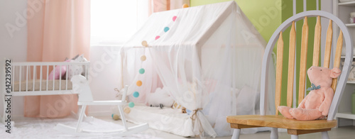 Baby room with cradle © Photographee.eu