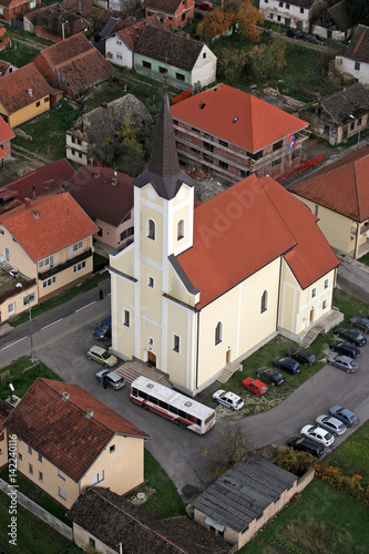 Parish Church of Holy Trinity in Hrvatska Dubica, Croatia  photo