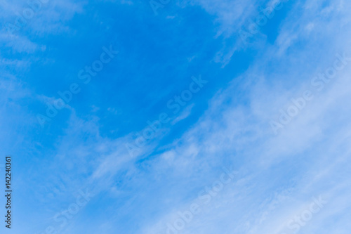Quadro em tela beautiful of blue sky with cloud.