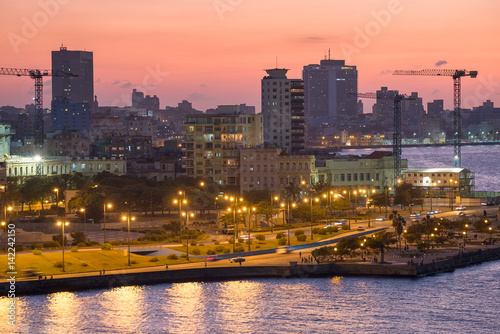 Sunset in Havana