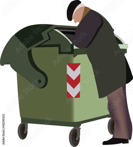ricerca del cibo povertà